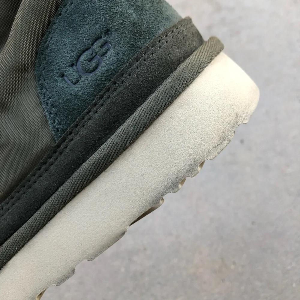 UGG Neumel Zip MLT Mens Shoes Military Green Mid Top Sneakers 1102430 Size 9 US - Picture 10 of 16